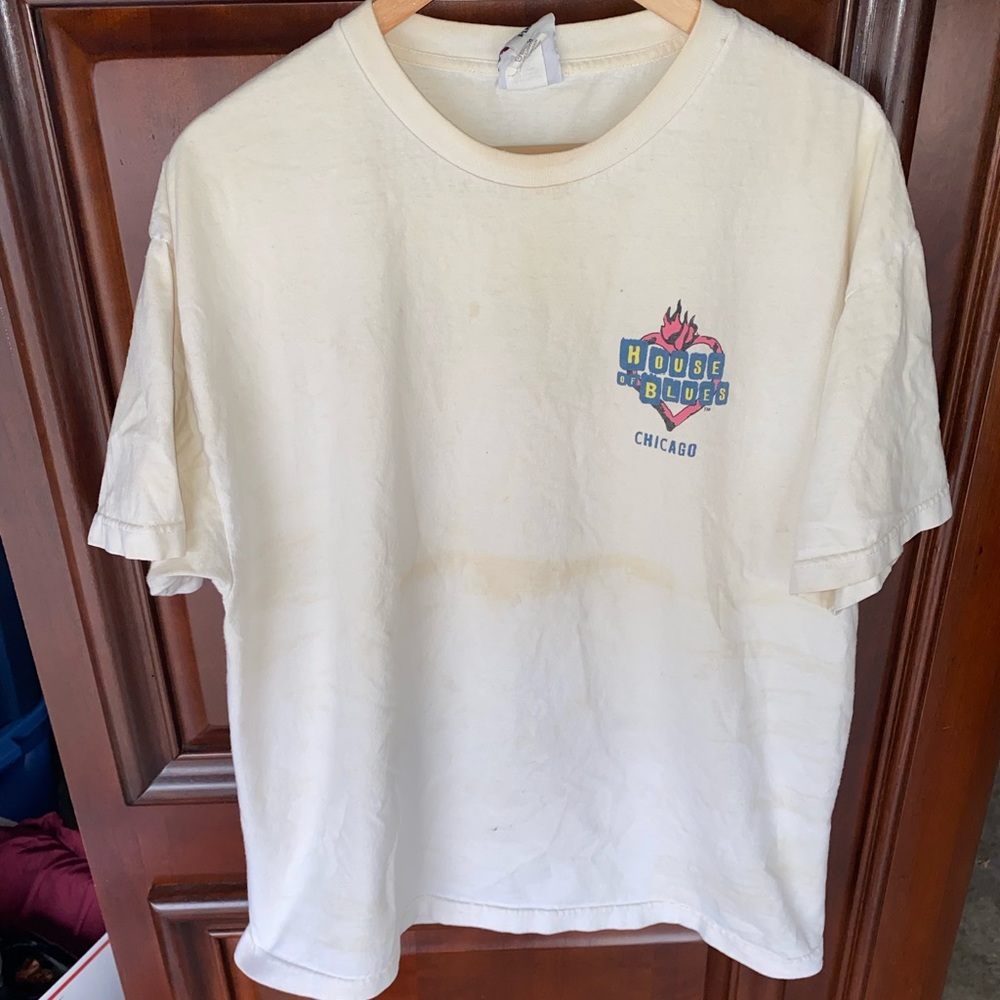 Vintage House Of Blues Jake & Elmwood Blues Brothers Jazz Band Tee made in U.S.A